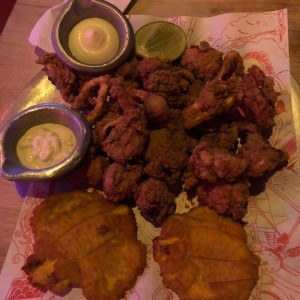 mixtura de mariscos