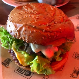 hamburguesa Suiza