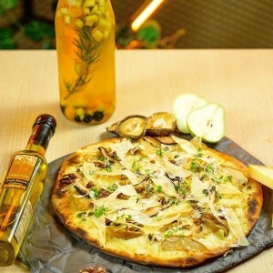 Pizza Trufa Peras