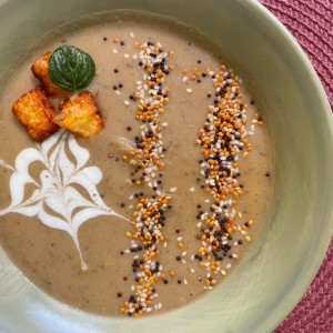 Crema de berenjena 