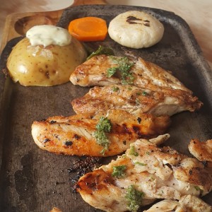 Pollo a la plancha