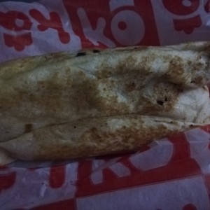 un burrito de pollo