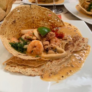 encocado de mariscos