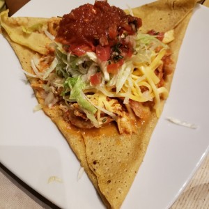 creps pollo mexicano