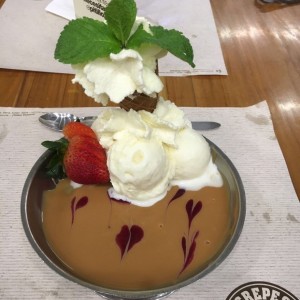 helado en crema