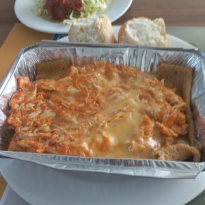 Crepe de pollo