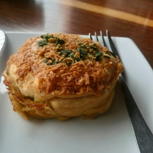 souflé de pollo