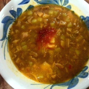 Mondongo medio plato