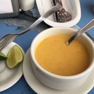 consome de pescado