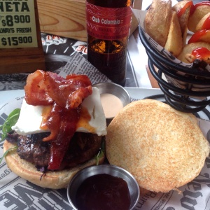 Hamburguesa jack daniels