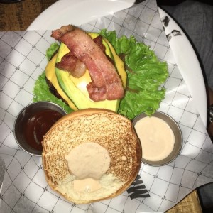 Hamburguesa avocado