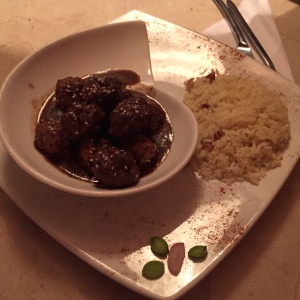 Albondigas de cordero