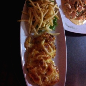 Pescado relleno
