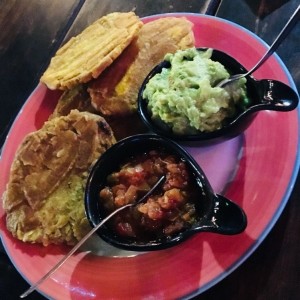 Patacones rellenos