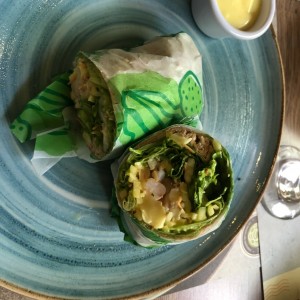 wrap pollo bbq