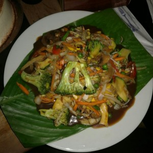 Vegetales al wok
