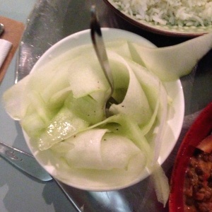 Rodajas de pepino 