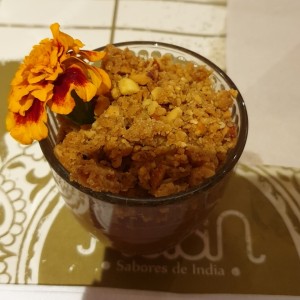Mousse de chocolate masala