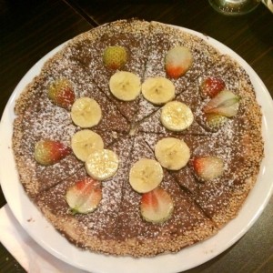 Pizza de Nutella