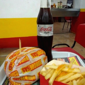 Hamburguesa Doble Carne Mixta 