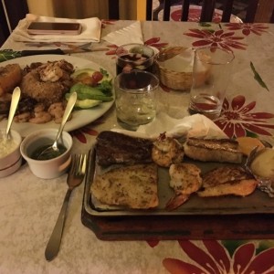 bandeja de maricos 