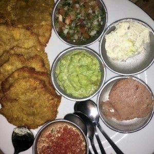 Patacones de la casa