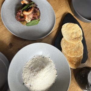 Ceviche y pulpo