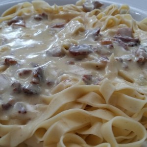 Fetuccini Carbonara