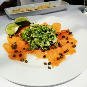 Carpaccio salmon