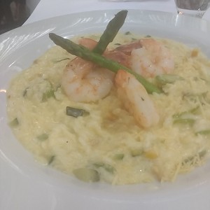 Risotto de langostinos 