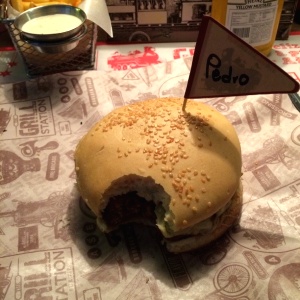 Hamburguesa sencilla