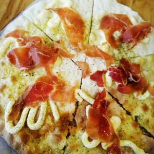 tostada jamon serrano