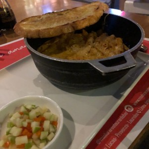 cacerola de cangrejo