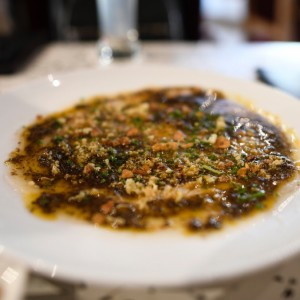 tiradito trufado