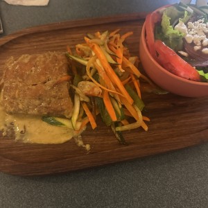 Filete de Corvina al curry 