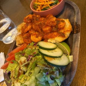 Filete de Corvina a lo Macho