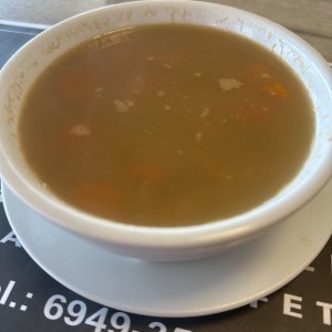Sopa de mariscos 