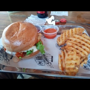 HAMBURGUESAS - Chicken Bufalo Burger