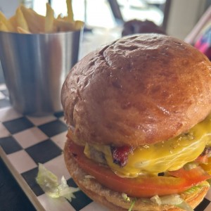 Classic bbq burguer