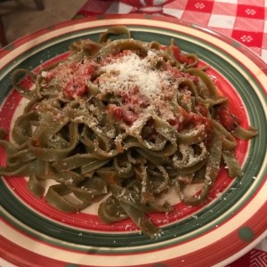 fettuccine de espinaca