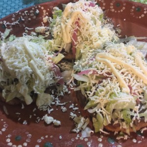 Sopes de carne