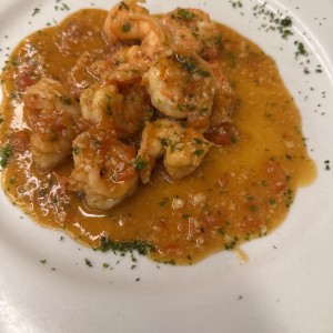 Camarones al ajillo 