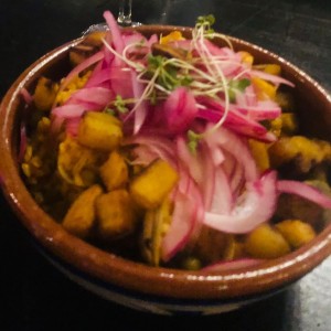 Arroz con camarones