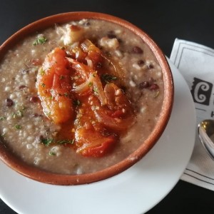 Guacho de mariscos 