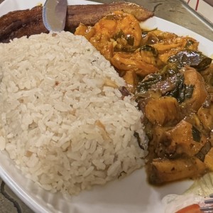 Mariscos Combinados - Pulpo con Camarones