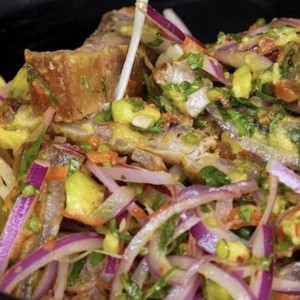 Ceviche de chicharron