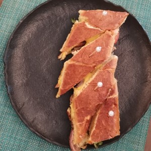 Emparedado de pierna