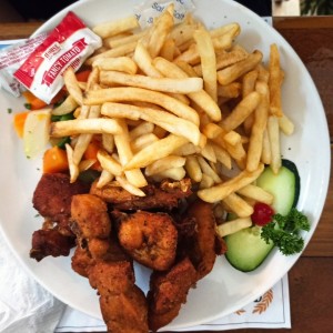 pollo con papas