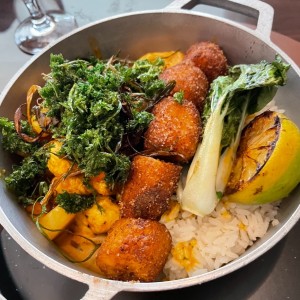Pollo al Curry con Arroz