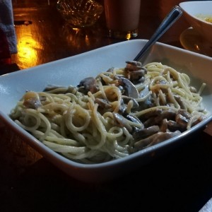 Spaguetti a la Forestiera